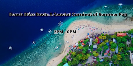 Beach Bliss Bash: A Coastal Carnival of Summer Fun
