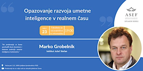 Marko Grobelnik - Opazovanje razvoja umetne inteligence v realnem času