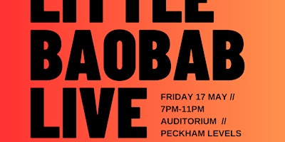 Little Baobab Live: feat Awale Jant Band & Chakur Ridial primary image