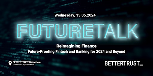Primaire afbeelding van FutureTalk: Reimagining Finance