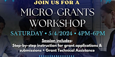 Hauptbild für LUNCH & LEARN: Micro-Grants Workshop