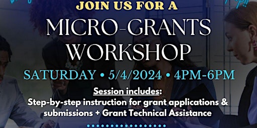 Hauptbild für LUNCH & LEARN: Micro Grants Workshop