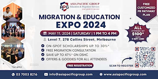 Image principale de APG Migration & Education Expo 2024