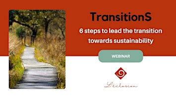 6 steps to lead the transition towards sustainability