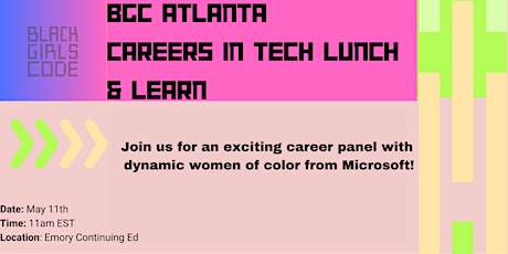 Image principale de BGC Atlanta & Microsoft: Women's Empowerment Lunch & Learn