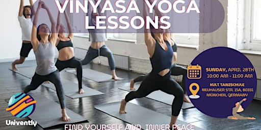 Imagem principal do evento Vinyasa Yoga Lessons for Students