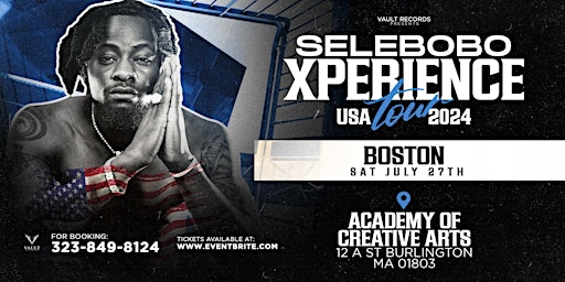 Selebobo XPERIENCE Tour USA (BOSTON) 2024