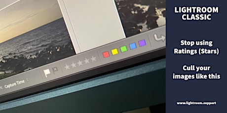 Lightroom and Lightroom Classic Stop Using Rating (Stars) - Photography