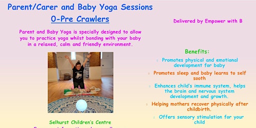 Imagem principal do evento Parent and Baby Yoga
