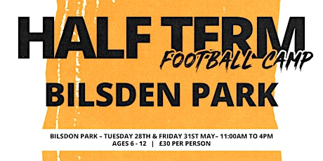 Hull City Ladies Half Term Football Camp - Bilsdon Park - Tue & Fri