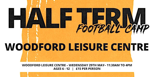 Hauptbild für Hull City Ladies Half Term Football Camp - Woodford Leisure Centre - Wed