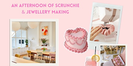 Picnic Berries Scrunchie & Jewellery making | Megan Crosby x Smoothie London