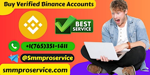 Imagem principal do evento Best KYC  Buy Verified Binance Accounts.(KYC Verified)
