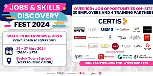 Jobs & Skills Discovery Fest 2024 primary image