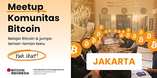 Bitcoin Indonesia Community Meetup Jakarta primary image