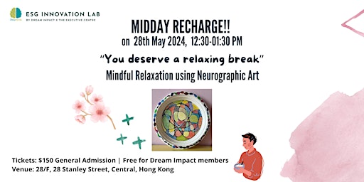 Imagem principal do evento Neurographic Art: An Art Expression for Relaxation