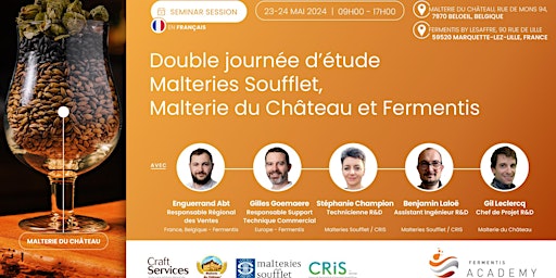 Double journée d'étude Malteries Soufflet, Malterie du Château et Fermentis  primärbild