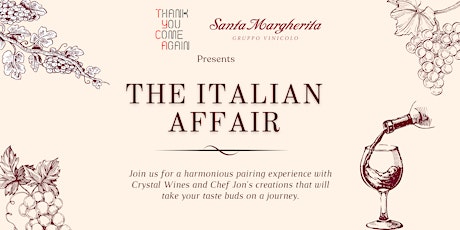 The Italian Affair (Wine Tasting)