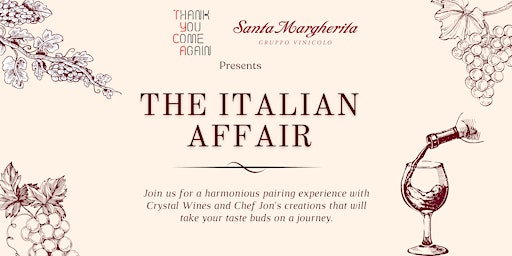 Imagem principal do evento The Italian Affair (Wine Tasting)