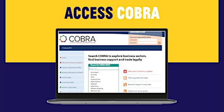 Imagem principal do evento Guide to COBRA - Complete Business Reference Advisor