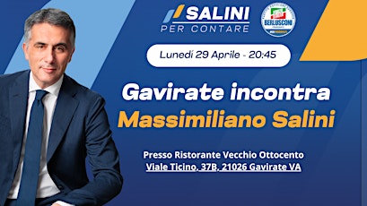 Cena con Massimiliano Salini