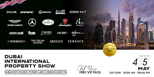 Imagem principal do evento Dubai International Property Show London - 2nd Edition