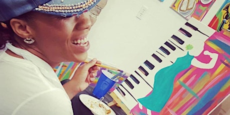 NOLA Paint Party-Create Vibrant Paintings with Local Artist Journey Allen primary image