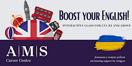 Boost your English! Interactive on-line class with Zuza