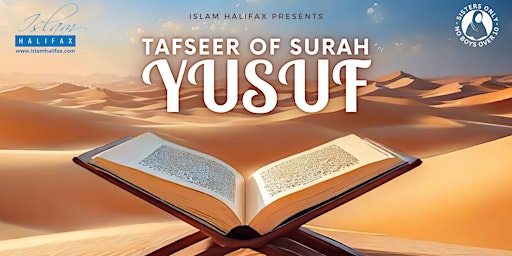 Imagem principal do evento TAFSEER OF SURAH YUSUF