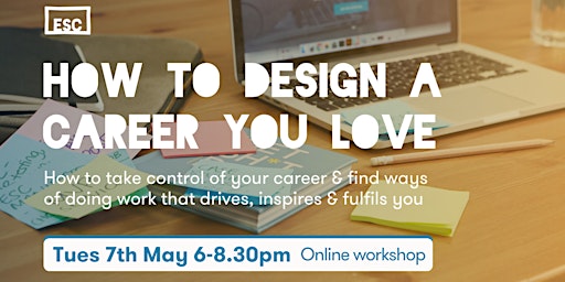 Imagem principal do evento How to Design a Career you Love