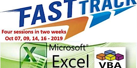 MS Excel VBA - FAST TRACK  primary image