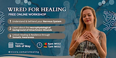 Hauptbild für Wired for Healing - Free Online Workshop