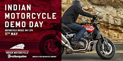 Imagem principal do evento INDIAN MOTORCYCLE NORTHAMPTON - DEMO EVENT