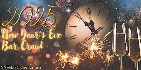 Imagem principal do evento 2025 Denver New Years Eve (NYE) Bar Crawl (Ballpark Lodo+Larimer Square)