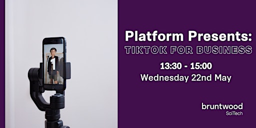 Primaire afbeelding van Platform Presents: TikTok for Business