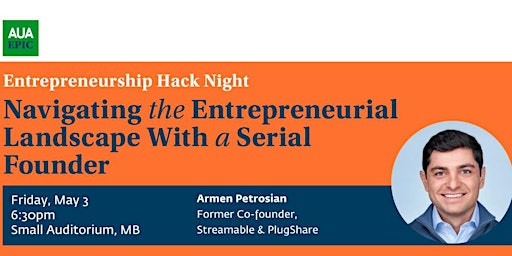 Imagem principal do evento Entrepreneurship Hack Night