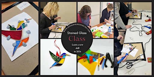 Image principale de Stained glass Workshop 18th May 2024
