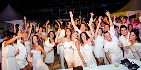 Night in all white