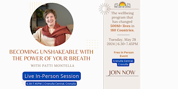 Becoming Unshakeable with the Power of your Breath