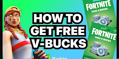 Free V bucks Easy Fortnite Free VBucks Redeem Code in 2024 primary image