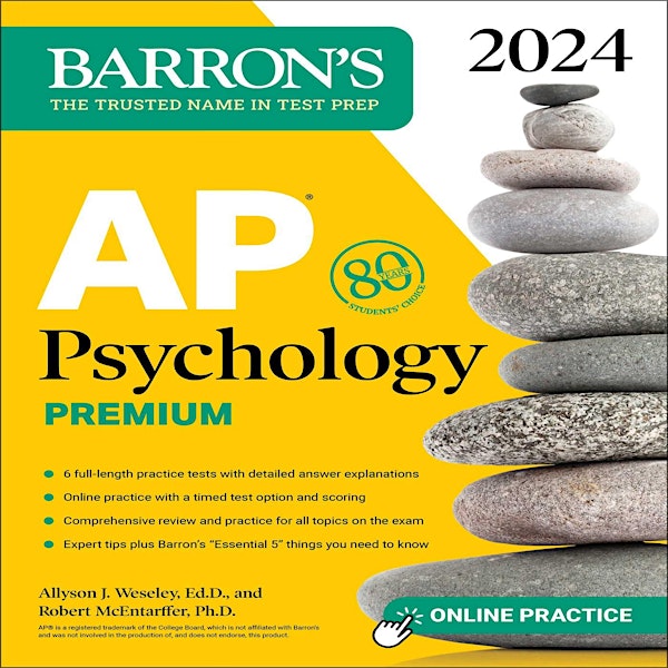 [ebook] AP Psychology Premium  2024 Comprehensive Review With 6 Practice Te