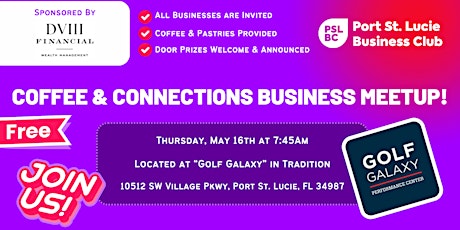 Coffee & Connections Business Meetup