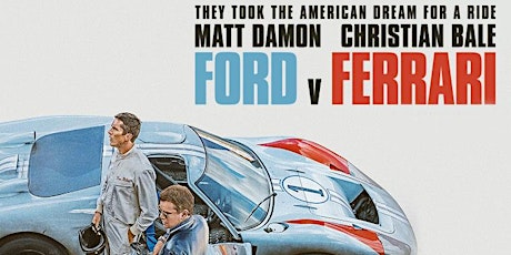 MTA Coast to Coast: Ford v Ferrari Movie Night, Christchurch primary image
