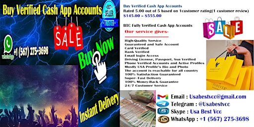 Imagem principal do evento Best Sites To Buy Verified Cash App Accounts