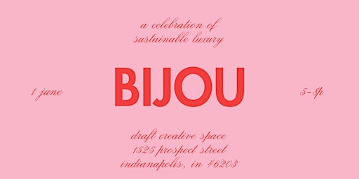Bijou: A Celebration of Sustainable Luxury  primärbild