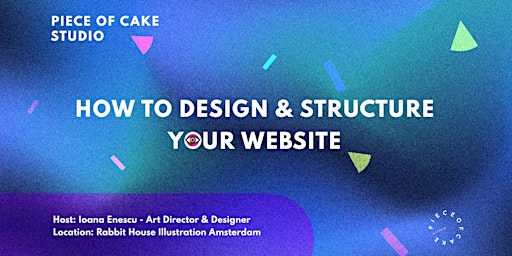 Imagem principal do evento How to design & structure your website