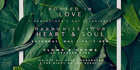 Rooted in Love: A Pre-Mother's Day Breathwork and Sound Journey