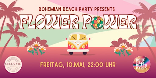 Imagem principal do evento BohemianBeach Party, Flower Power