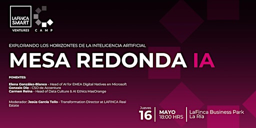 Hauptbild für Mesa Redonda IA: Explorando los Horizontes de la Inteligencia Artificial