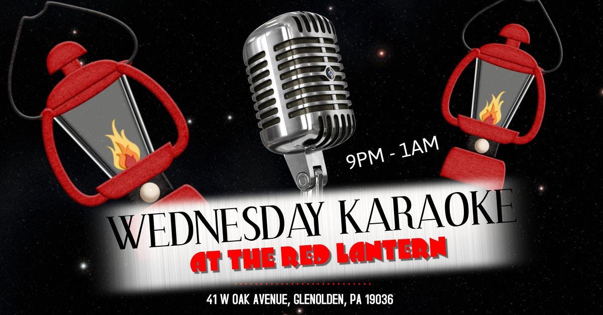 Wednesday Karaoke at The Red Lantern